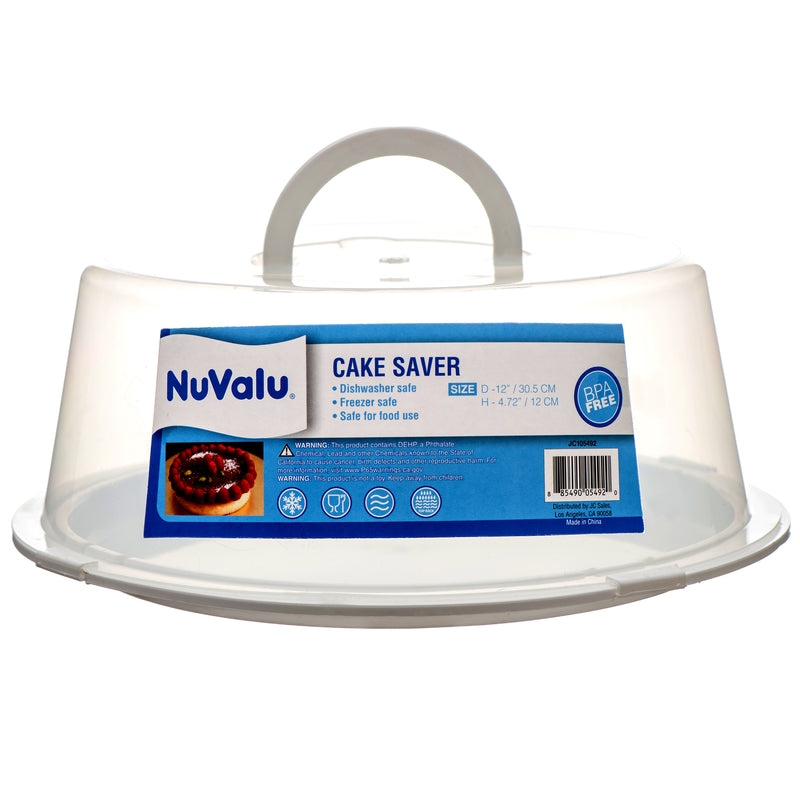 NuValu Plastic Cake Saver (24 Pack)