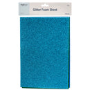 Angels Craft Foam Sheet 8" X 11 5/8" 3Ct Glitter Asst (12 Pack)