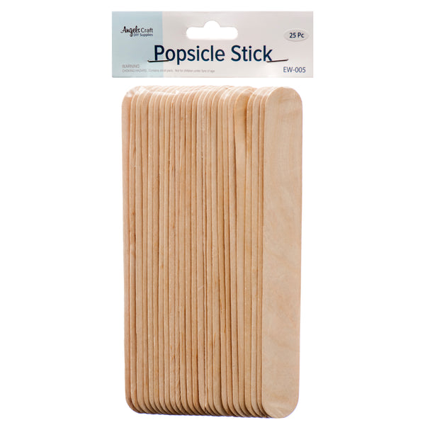 Craft Popsicle Sticks, 25 Count (12 Pack)
