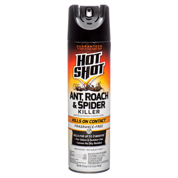 Hot Shot Ant, Roach, & Spider Spray, 17.5 oz (12 Pack)