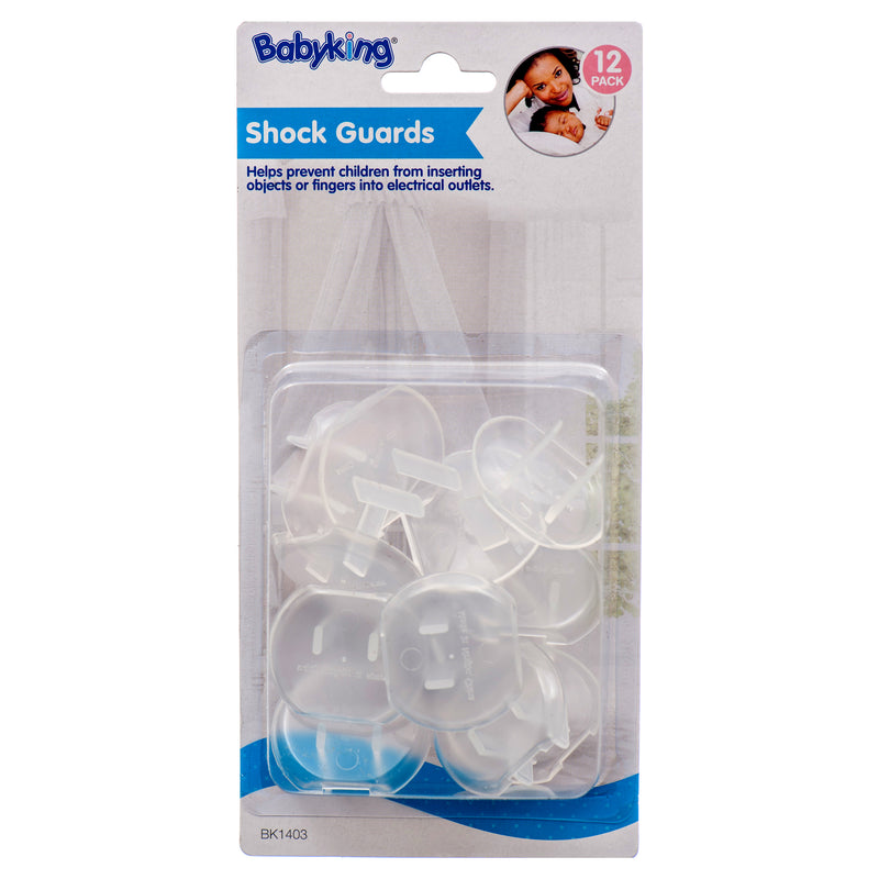 Baby Electrical Outlet Shock Guard (12 Pack)