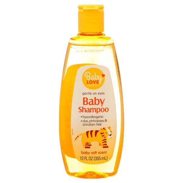 Baby Love Shampoo, Soft Scent, 12 oz (12 Pack)