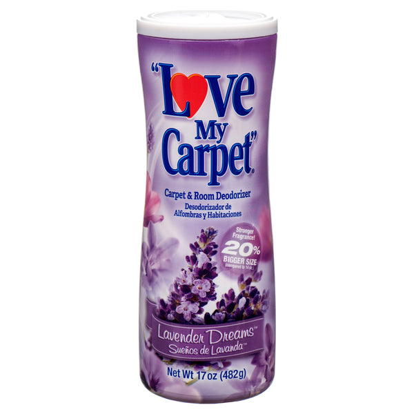 Love My Carpet Room Deodorizer, Lavender, 17 oz (12 Pack)