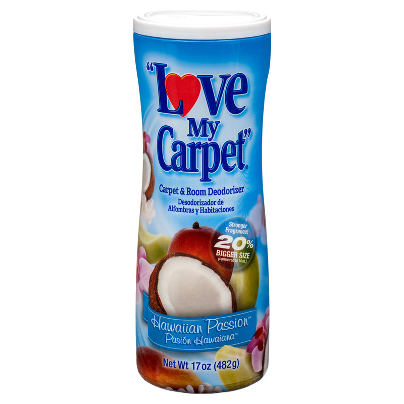 Love My Carpet Room Deodorizer, Hawaiian, 17 oz (12 Pack)