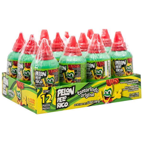 Lorena Pelon Pelo Rico Candy, 12 Count (24 Pack)