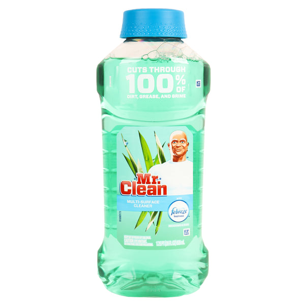 Mr. Clean All Purpose Cleaner, Meadows & Rain, 28 oz (9 Pack)