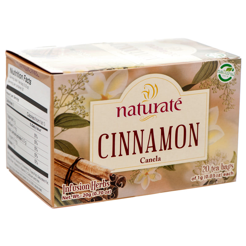 Naturate Cinnamon Tea, 20 Count (24 Pack)