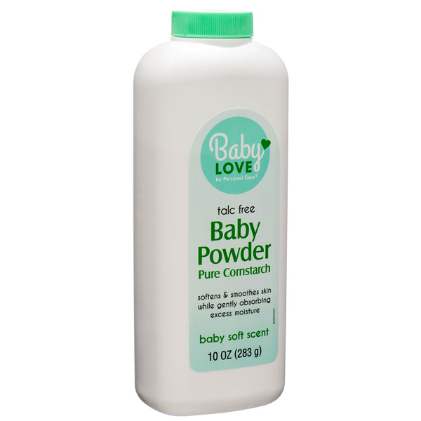Baby Love Cornstarch Baby Powder, 10 oz (12 Pack)