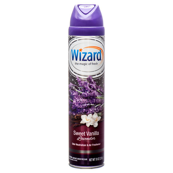 Wizard Air Freshener, Sweet Vanilla, 10 oz (12 Pack)