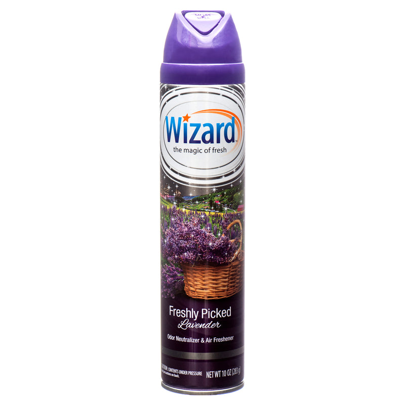 Wizard Air Freshener, Freshly Picked Lavender, 10 oz (12 Pack)