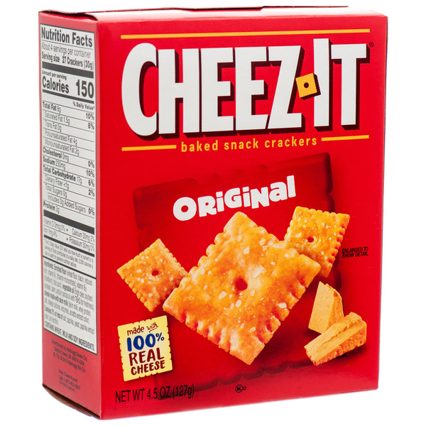 Cheez-It Original Crackers, 4.5 oz (12 Pack)