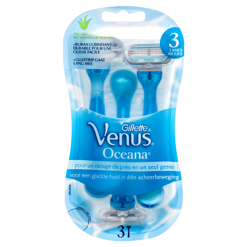 Gillette Venus Razor Oceana 3 Pk (8 Pack)