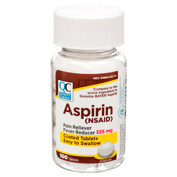 Aspirin 325Mg 100 Ct (24 Pack)