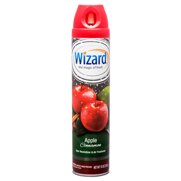 Wizard Air Freshener, Apple Cinnamon, 10 oz (12 Pack)