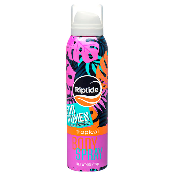 Riptide Lady'S Tropical Body Spray 4 Oz (24 Pack)