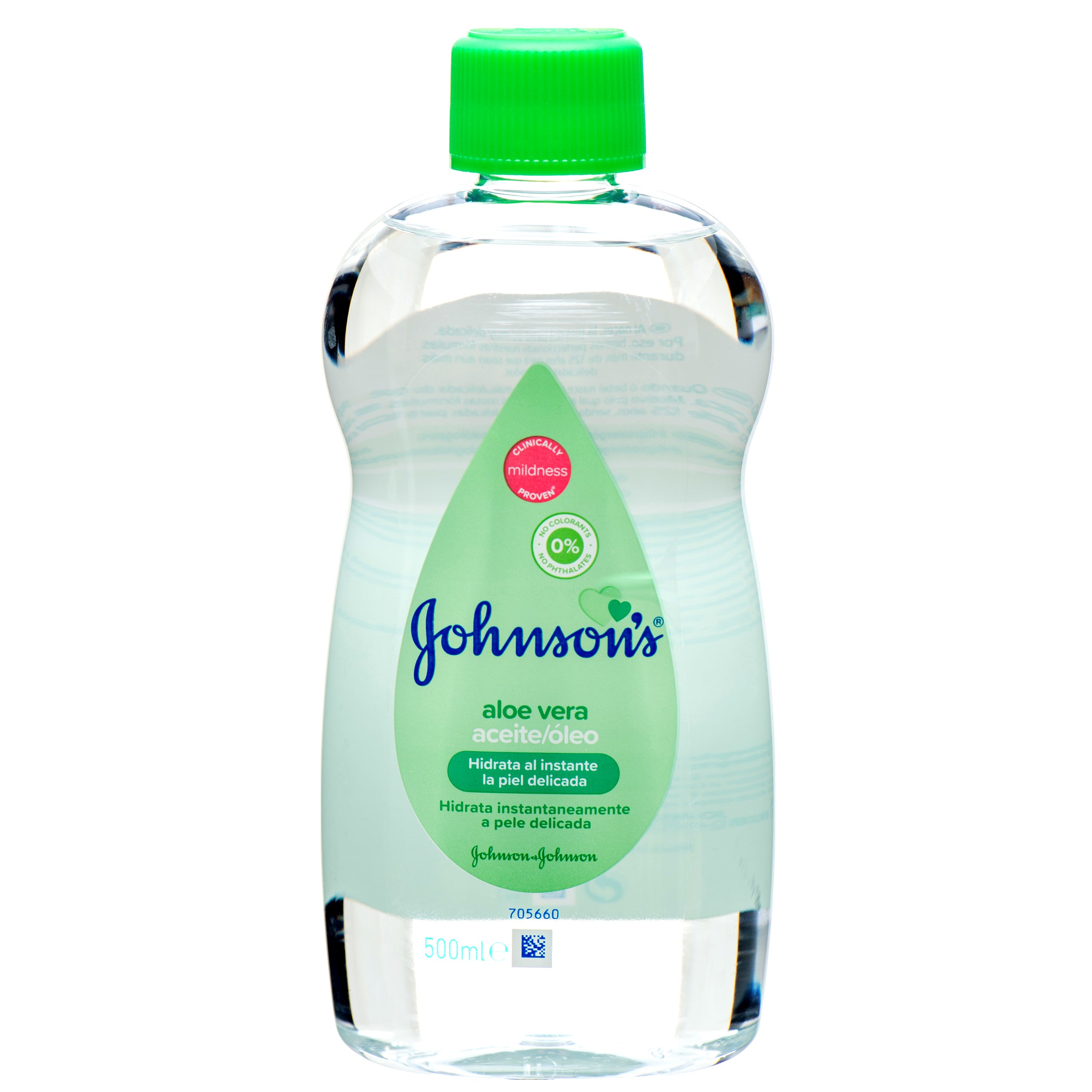 Johnson’s aloe vera body oil 500 ml bottle – moisturizing oil for delicate skin
