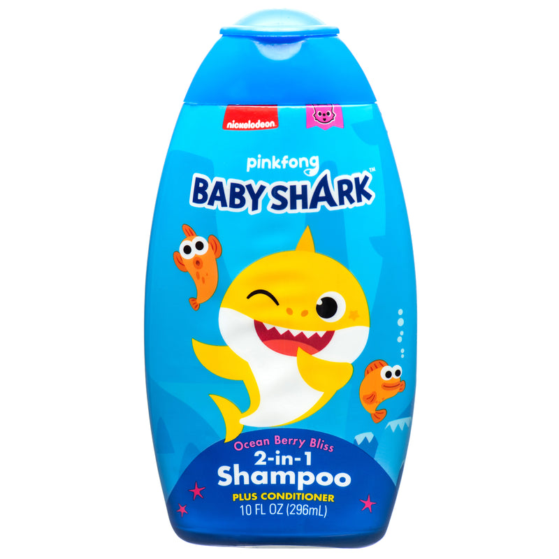 Baby Shark 2-in-1 Shampoo, 10 oz (12 Pack)