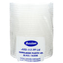 Plastic Deli Container Lid Rd 25Ct For All Sizes (20 Pack)