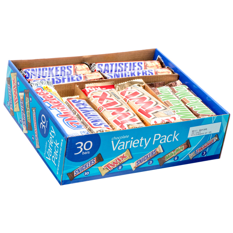Mars Chocolate Variety Mix (30 Pack)
