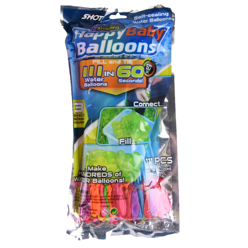 HS Water Balloons 3 Bunch (12 Pack)