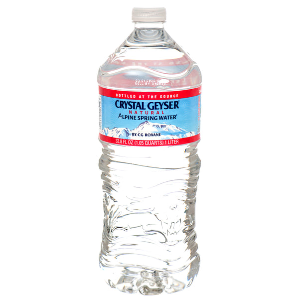 Crystal Geyser Water, 1 L (15 Pack)