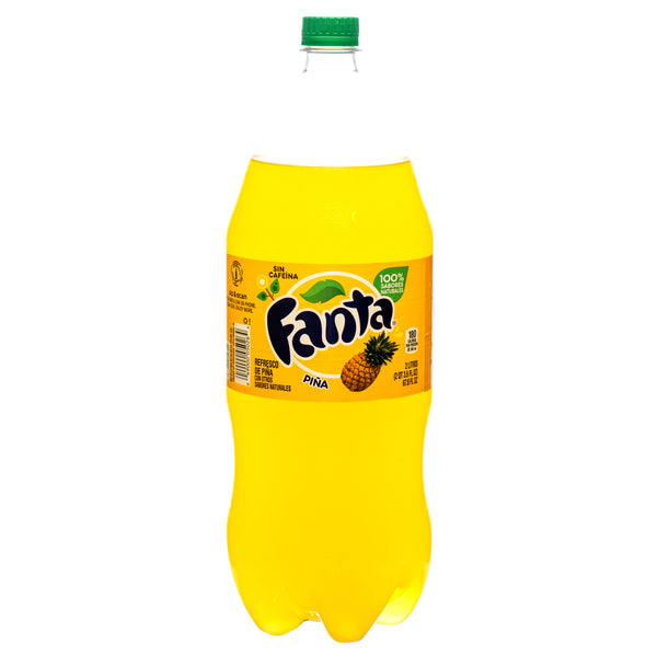 Fanta Pineapple Soda, 2 L (8 Pack)