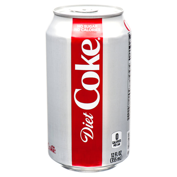 Diet Coca-Cola Canned Soda, 12 oz (12 Pack)
