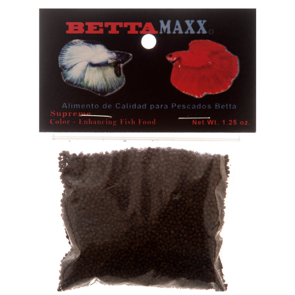 Betta Fish Food Maxx 1.25 Oz (25 Pack)