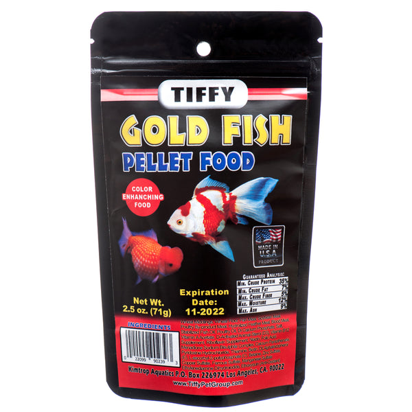Gold Fish Pellet Food 2.5 Oz (36 Pack)