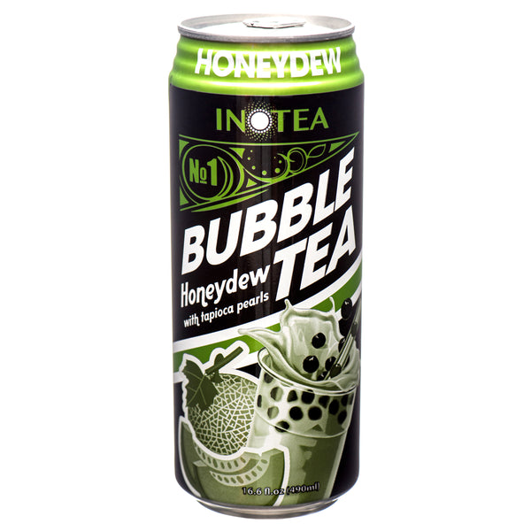 Inotea Bubble Tea, Honeydew, 16.9 oz (24 Pack)