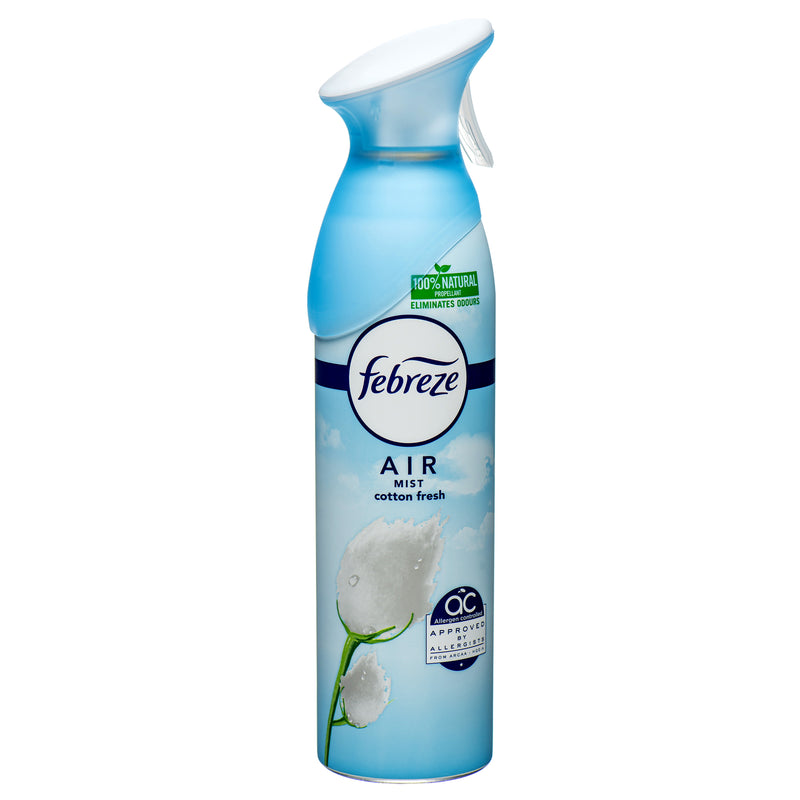 Febreze Air Freshener, Cotton Fresh, 10 oz (6 Pack)