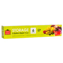 Jumbo Storage Zipper Bags, 6 Count, 2 Gal (36 Pack)