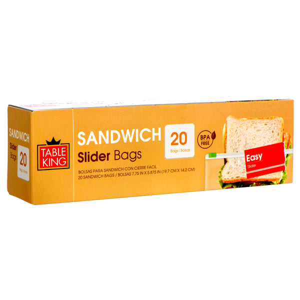 Sandwich Slider Bags, 20 Count (36 Pack)