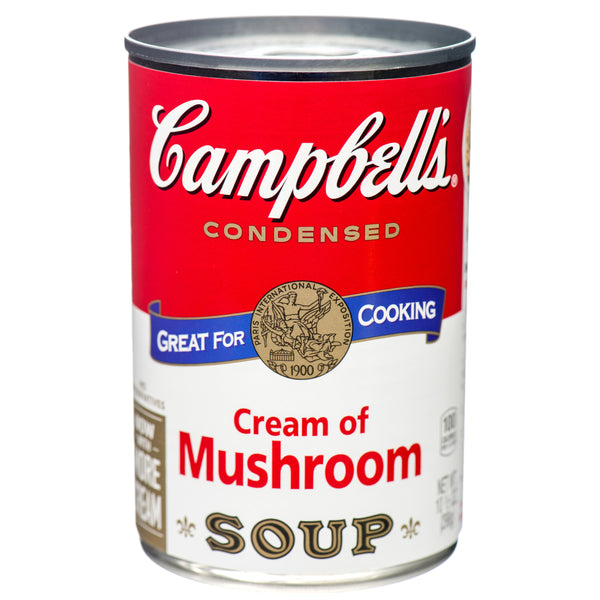 Campbell's Cream of Mushroom Canned Soup, 10.5 oz (48 Pack)