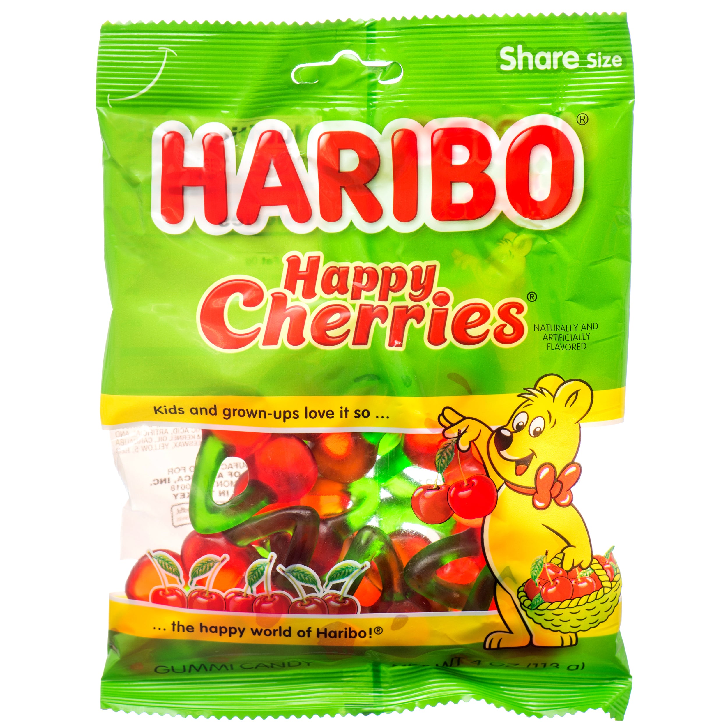 Haribo Gummy Twin Cherries 4 Oz (Pack Of 1)