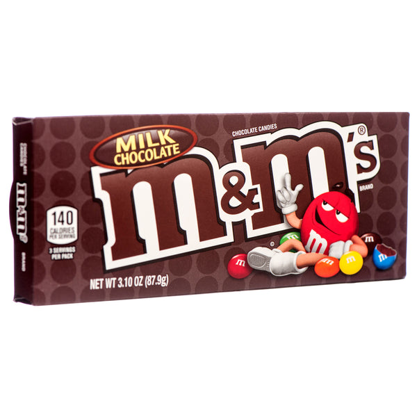 m&m's Milk Chocolate Candy Box, 3.1 oz (12 Pack)