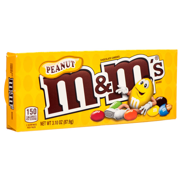m&m's Peanut Butter Candy Box, 3.1 oz (12 Pack)