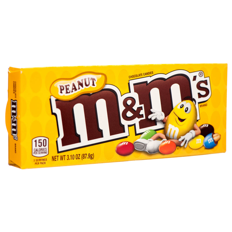 m&m's Peanut Butter Candy Box, 3.1 oz (12 Pack)