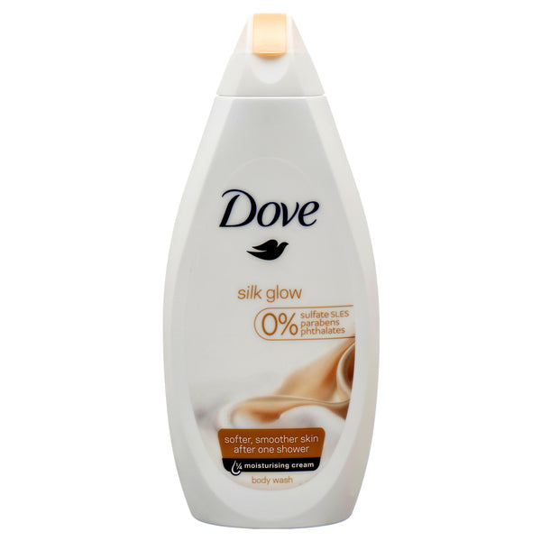 Dove Body Wash 500 Ml Silk Glow (12 Pack)