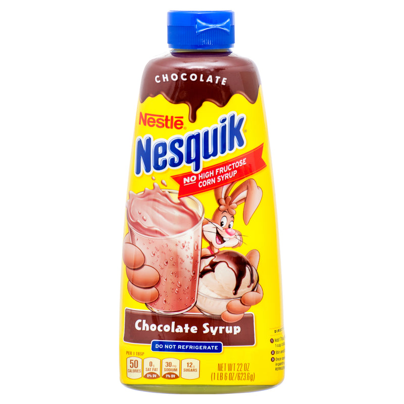 Nestle Nesquik Chocolate Syrup, 22 oz (6 Pack)