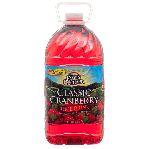 Family Orchard Cranberry Juice Drink, 128 oz (6 Pack)