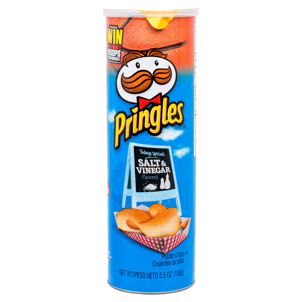 Pringles Salt & Vinegar Potato Chips, 5.5 oz (14 Pack)