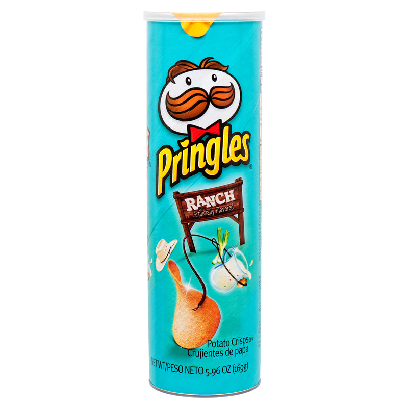 Pringles Ranch Potato Chips, 5.5 oz (14 Pack)
