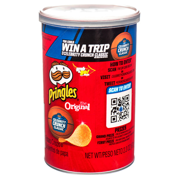 Pringles Original Potato Chips, 2.3 oz (12 Pack)