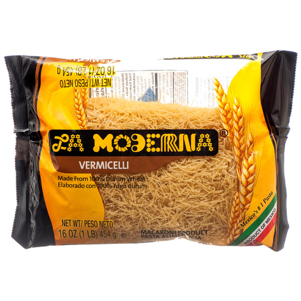 La Moderna Pasta Noodles, Vermicelli, 16 oz (20 Pack)