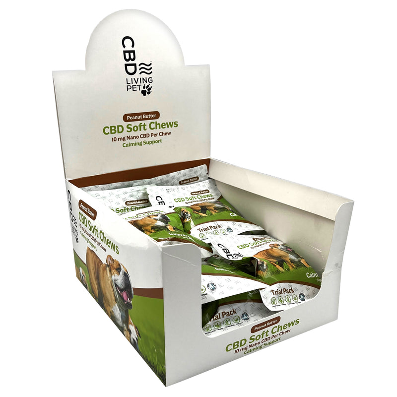 CBD SOFT DOG CHEWS CALMING 50MG (24 Pack)