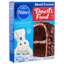 Pillsbury Devil’s Food Cupcake Mix, 15.25 oz (12 Pack)