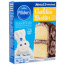 Pillsbury Cake Mix, Golden Butter, 15.25 oz (12 Pack)