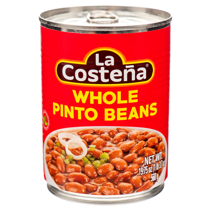 La Costeña Whole Pinto Beans, 19.75 oz (12 Pack)