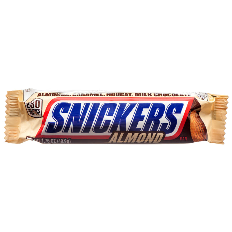 Snickers Almond Chocolate Bar, 1.7 oz (24 Pack)